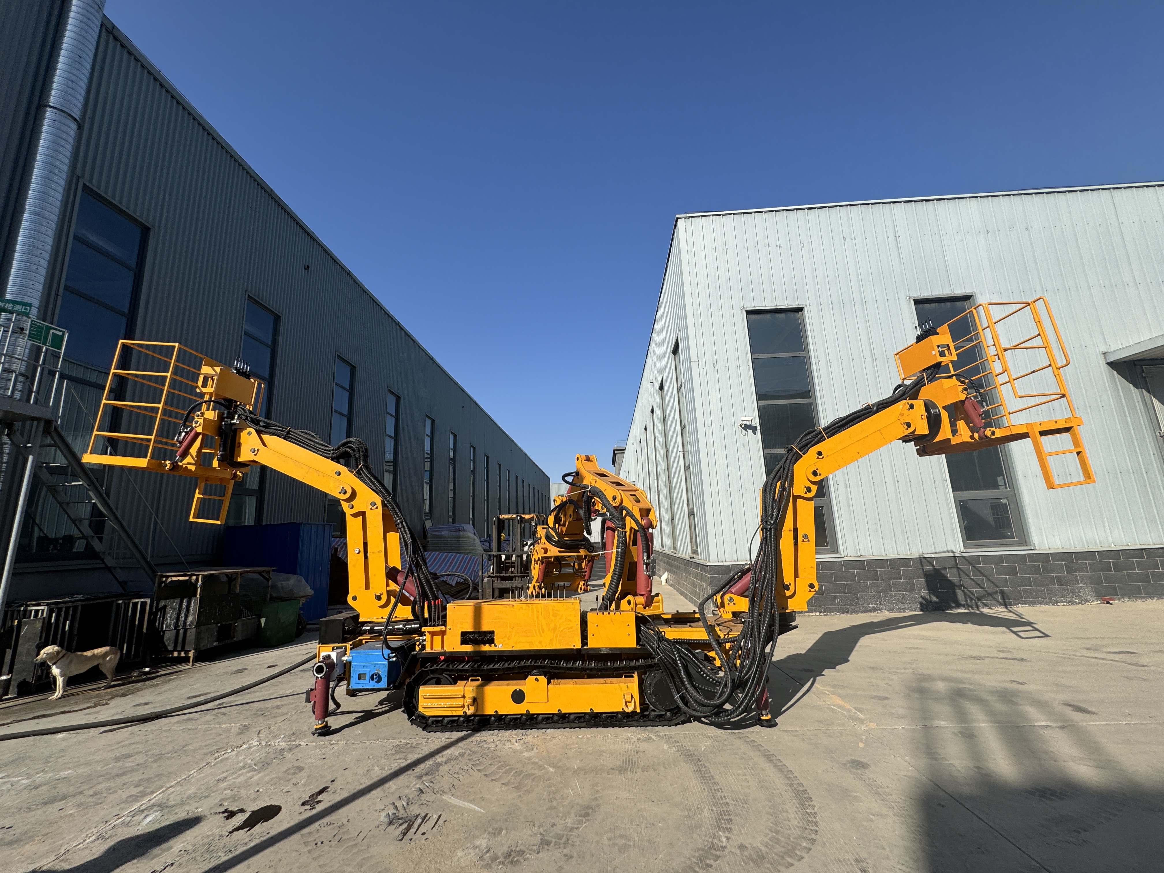 CGQZ礦用氣動管路輔助安裝車